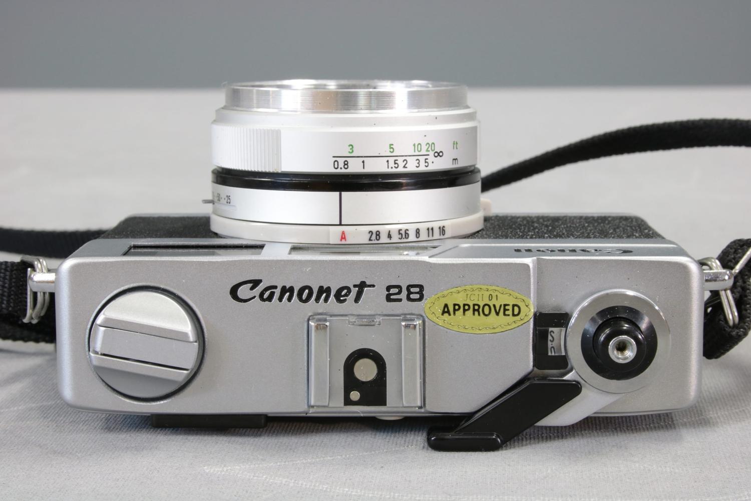 Canon Canonet 28 35mm Rangefinder Film Camera