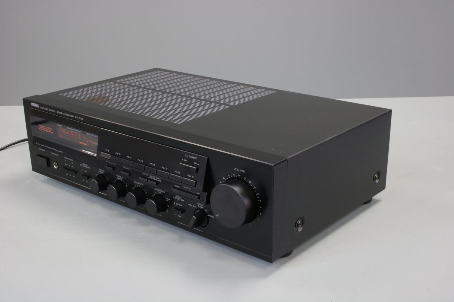 Yamaha RX-330 AM/FM Stereo Receiver 1990